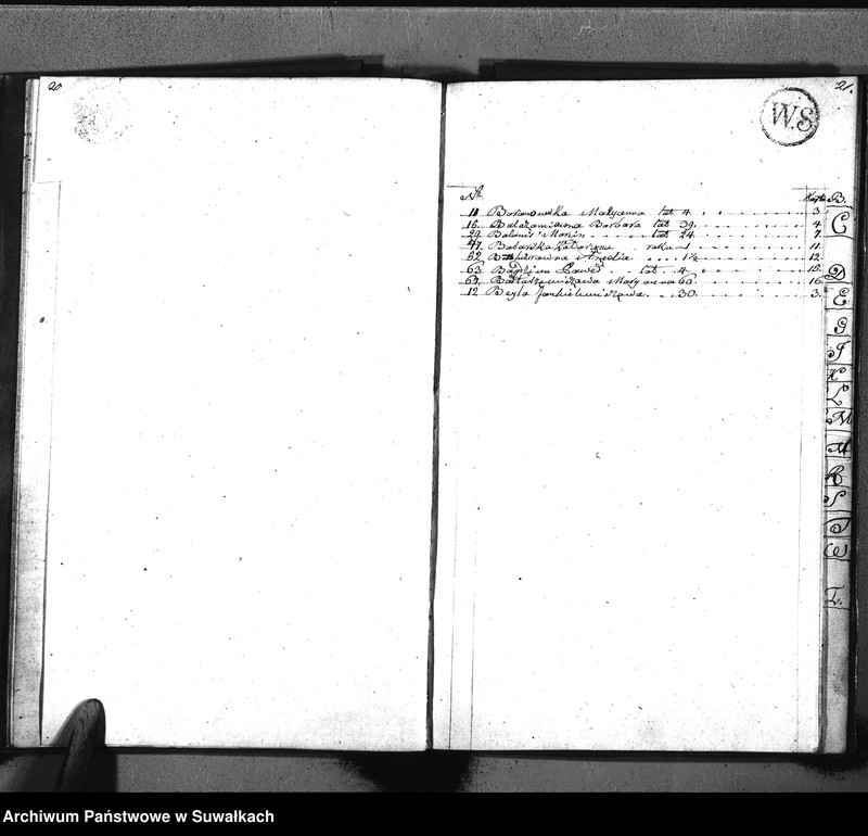 image.from.unit.number "Akta umarłych gminy sereyskiey od 1-go stycznia 1812 aż do ostatniego grudnia"