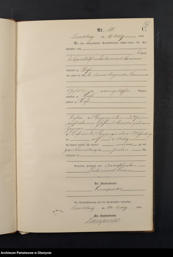 image.from.unit.number "Sterbe-Neben-Register Nr 1 - 77"