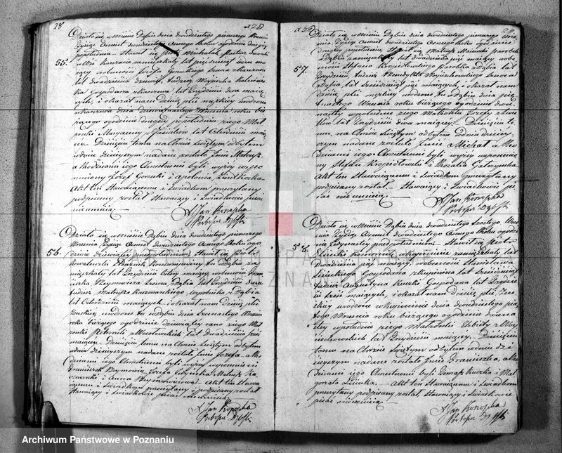 Obraz 16 z jednostki "Duplikat urodzonych, zaślubionych i zmarłych"
