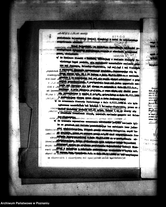 Obraz 12 z jednostki "/Scalenie gruntów wsi Policko powiatu konińskiego/"