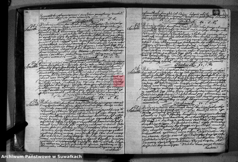 image.from.unit.number "Duplikat Akta Urzędnika Stanu Cwilnego Wyznania Mojżeszowego Okręgu Suwałki do zapisywania Urodzonych, Zaślubionych i Zmarłych na rok 1863"