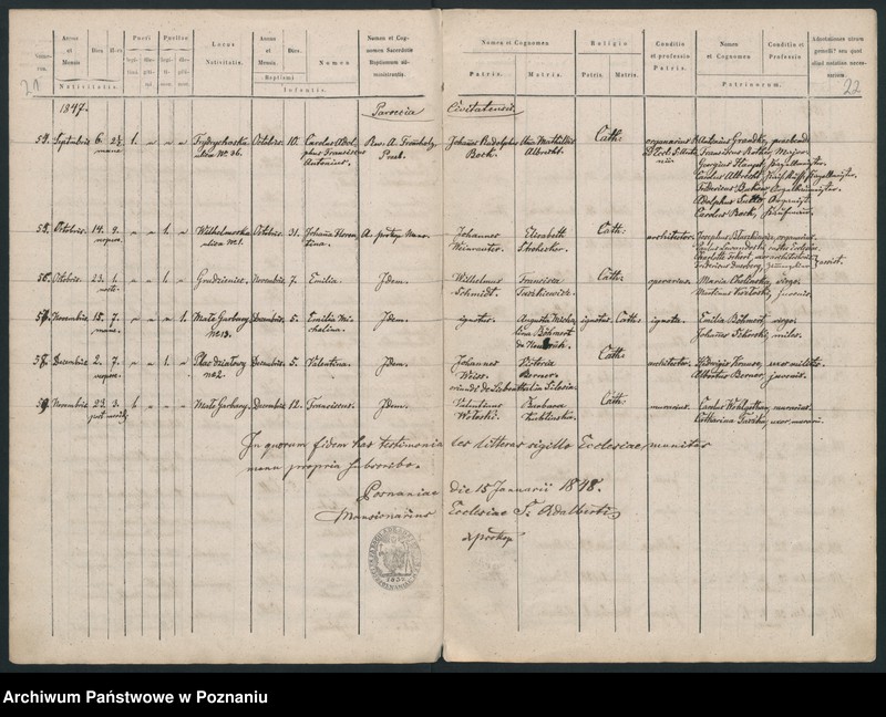 Obraz 13 z jednostki "Księga urodzeń"