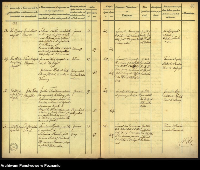 Obraz 11 z jednostki "Księga małżeństw"