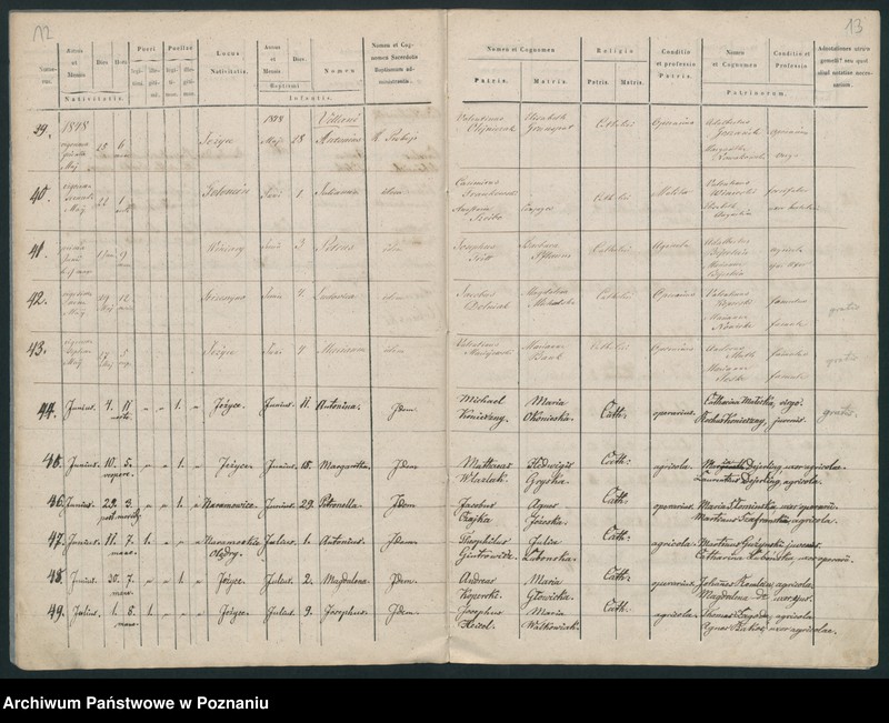 Obraz 9 z jednostki "Księga urodzeń"