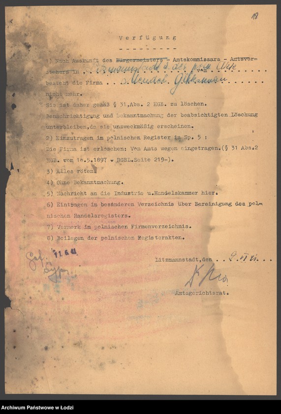 Obraz 20 z jednostki "Mendel Gliksman- sprzedaż pończoch"