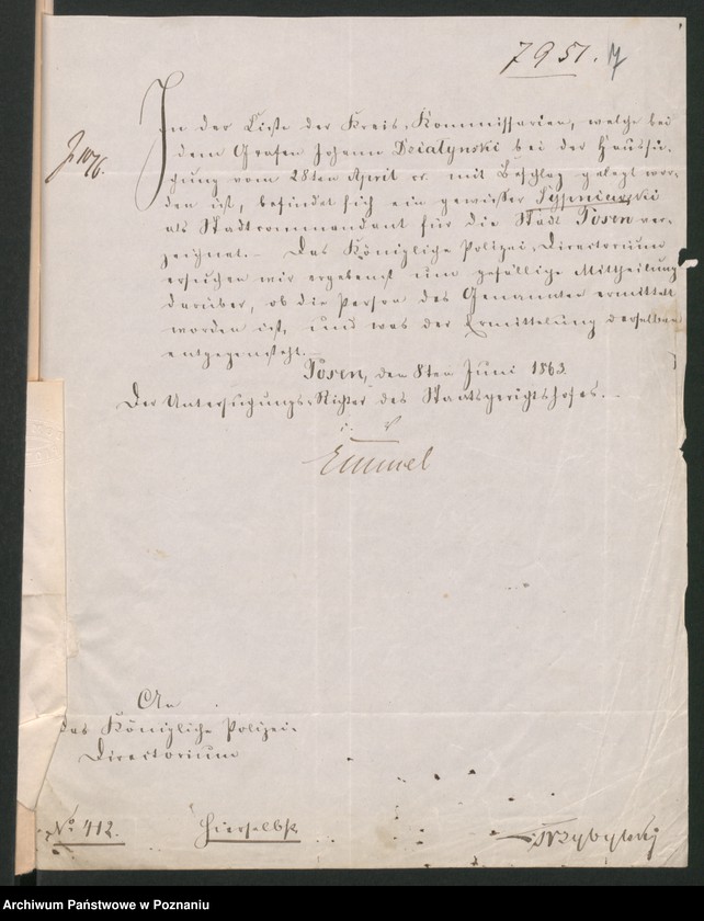 Obraz 11 z jednostki "A. betr. die Familie Sypniewski"