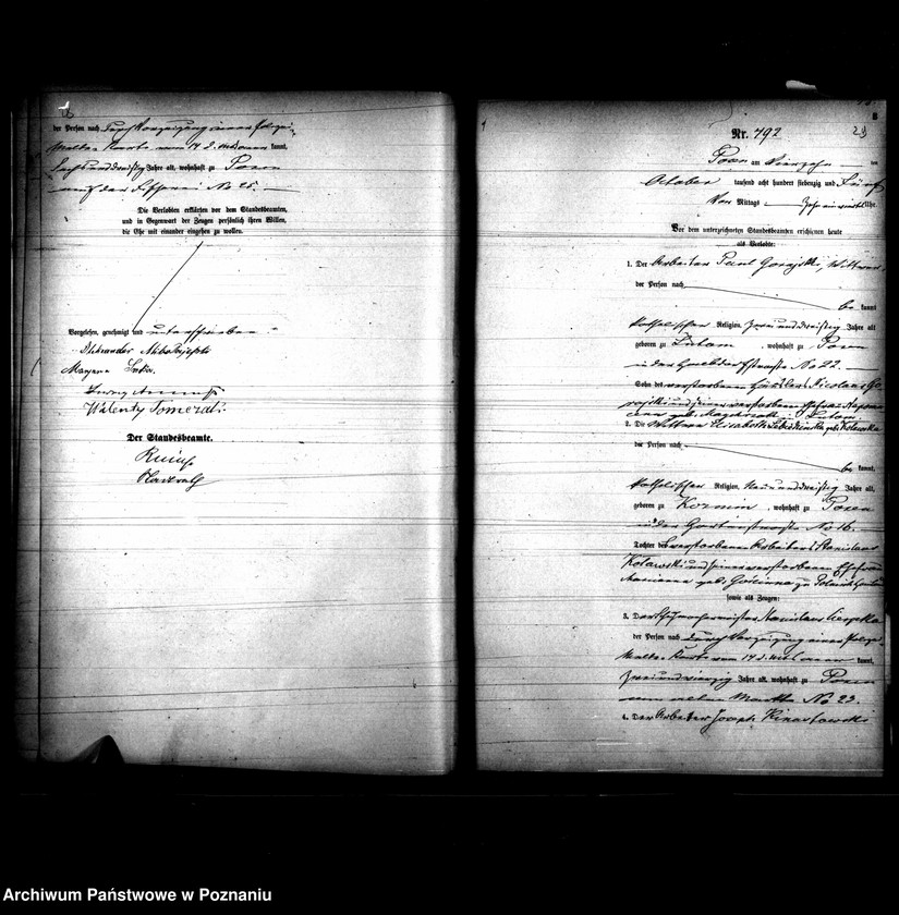 Obraz 17 z jednostki "Księga małżeństw"