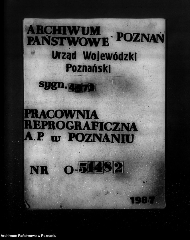 Obraz 1 z jednostki "Plan magazynów Centrali Rolników na terenie ładowni miejskiej w Poznaniu przy ul. Szyperskiej St. Romanowski"