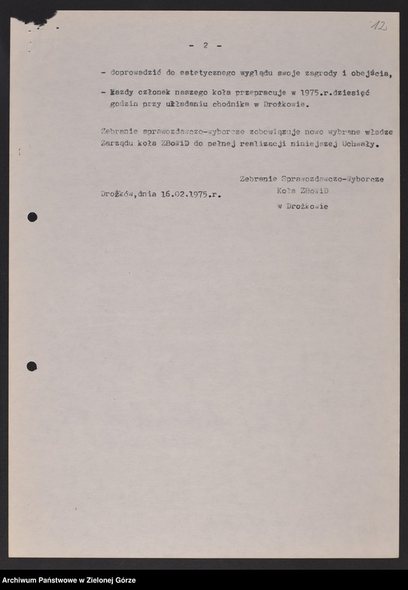 image.from.unit.number "Oddział Powiatowy ZBoWiD w Żarach. Kampania wyborcza. Zebrania sprawozdawczo-wyborcze i wykazy ewidencyjne kół terenowych "