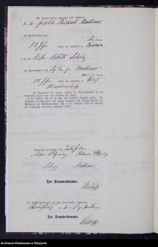 image.from.unit.number "Heiraths-Neben-Register Nr 1 - 13"