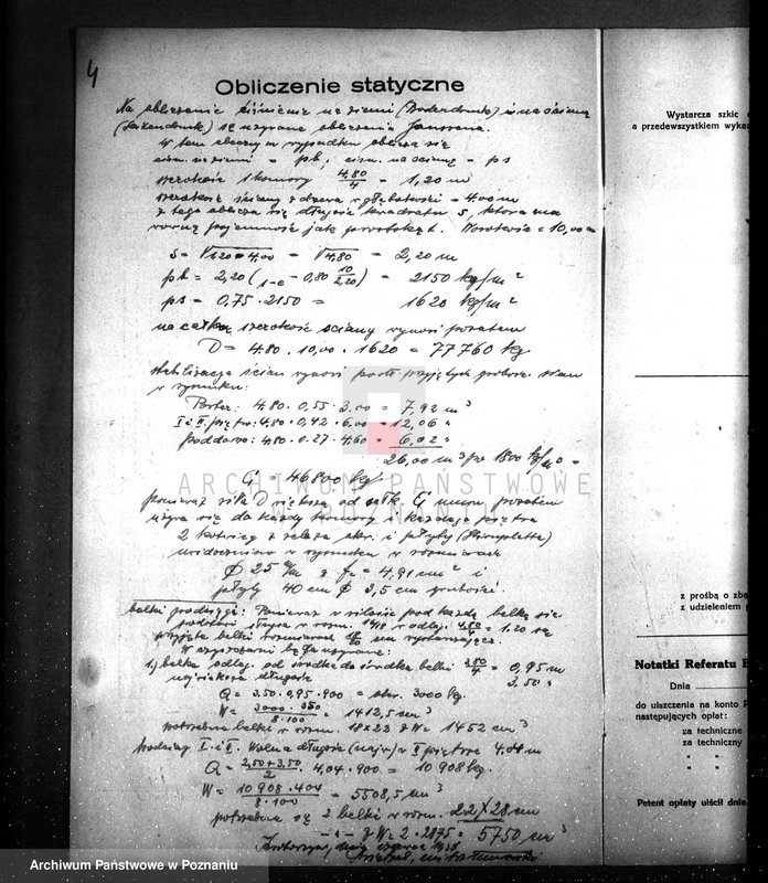 image.from.unit.number "Podanie o pozwolenie na budowę silosa i rozbudowy czyszczarni przy młynie parowym firmy Gottlieb Jonas, Kobylin, pow. krotoszyński"