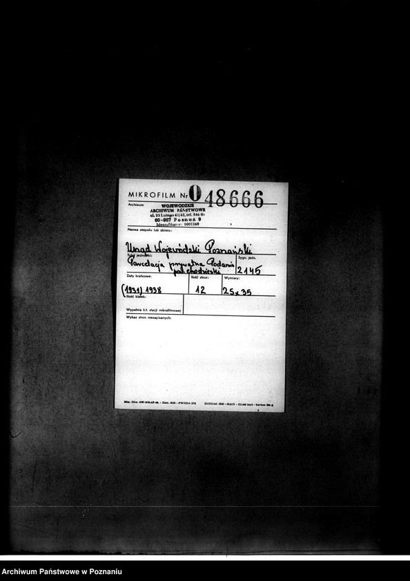 Obraz 2 z jednostki "Parcelacja prywatna Podanin powiat chodzieski"