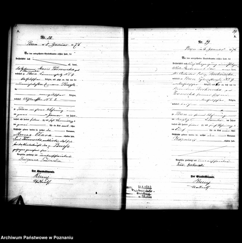 Obraz 17 z jednostki "Księga urodzeń"