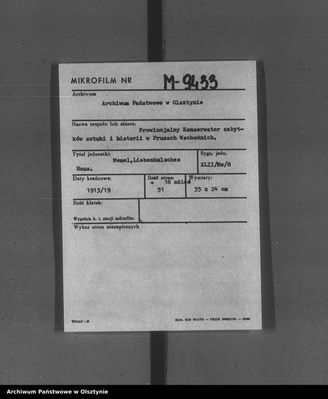 image.from.unit.number "Memel, Liebenthalsches Haus"