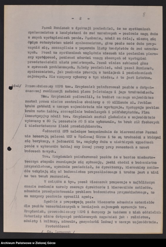 image.from.unit.number "Protokoły z posiedzeń Wojewódzkiego Zespołu Poselskiego"