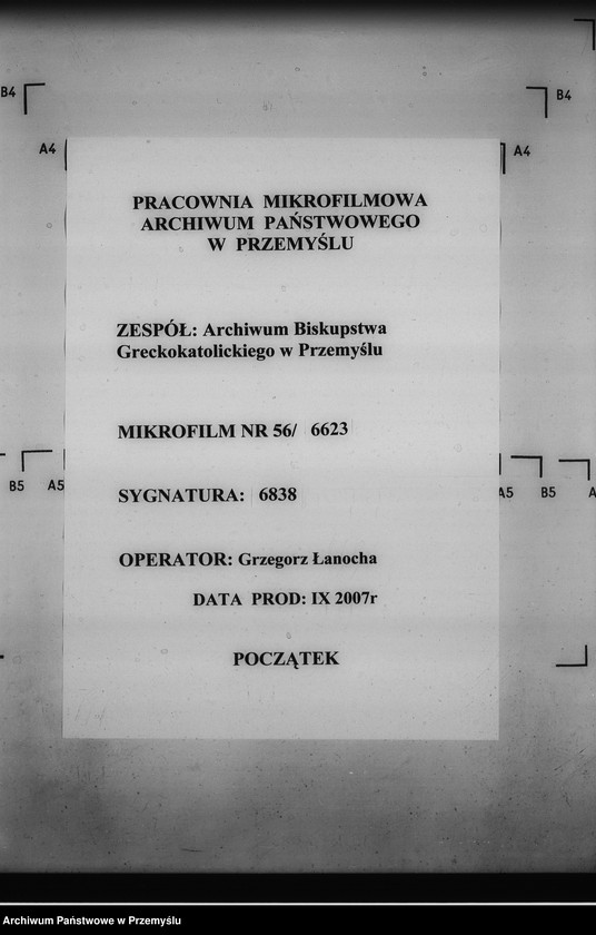 image.from.unit.number "[Kopie ksiąg metrykalnych parafii Olchowiec z filiami Ropianka, Wilsznia (dekanat Dukla)]"