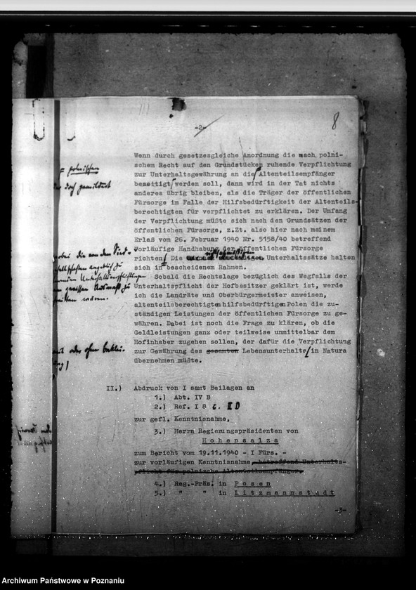 Obraz 12 z jednostki "Unterhaltspflicht für polnische ehemalige Altenteilberechtigte und polnische Landarbeiter"