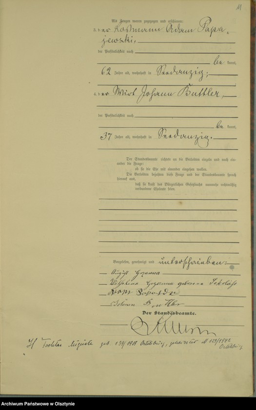 image.from.unit.number "Heiraths-Haupt-Register Nr 1 - 16"