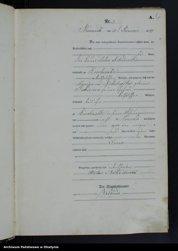 image.from.unit.number "Geburts-Haupt-Register Nr 1 - 77,1 - 97,1 - 88 i 1 - 83"