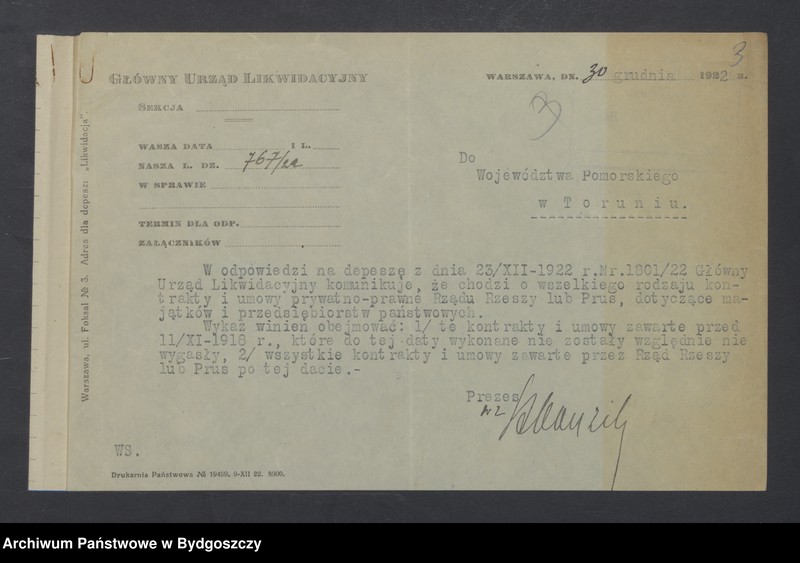 image.from.unit.number "[Kontrakty rządu niemieckiego dot. majątków, praw i interesów związanych z przejęciem terytorium byłego zaboru pruskiego]"