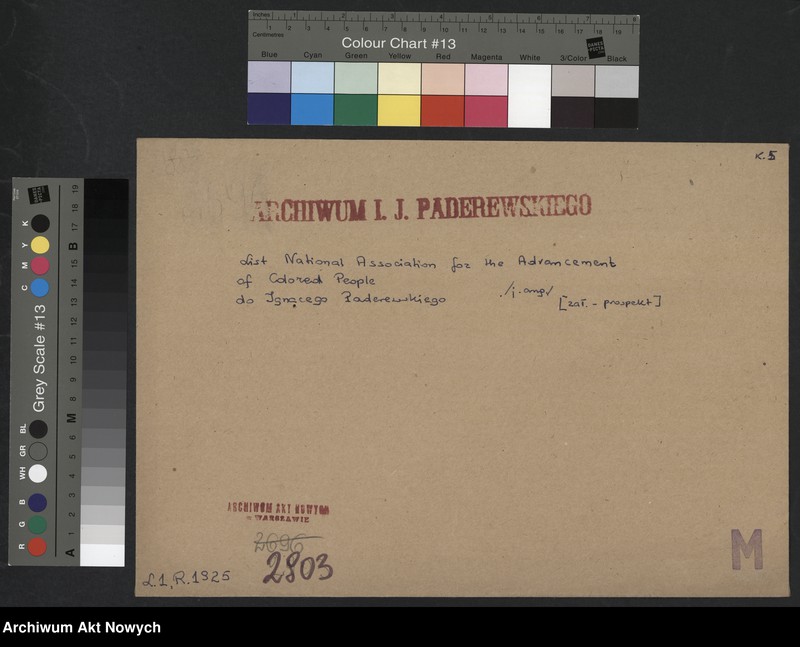 image.from.unit.number "National Association for the Advancement of Colored People (New York); Załączniki: prospekt; L.1"