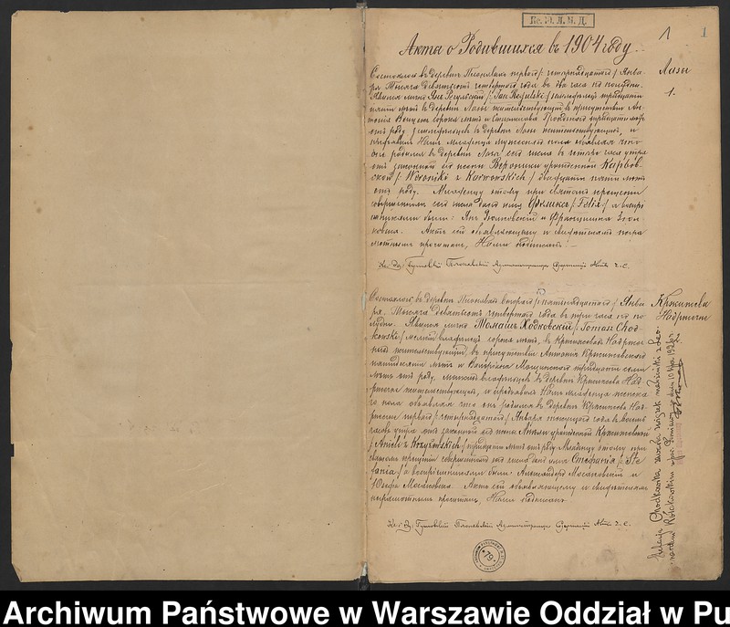 image.from.unit.number "Akta urodzeń, małżeństw, zgonów"