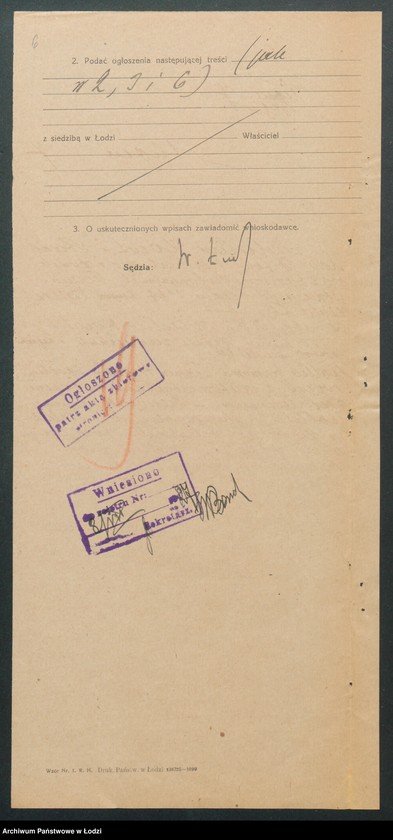 Obraz 8 z jednostki "Bolesław Kocot i Stanisław Witek- handel win i wódek"