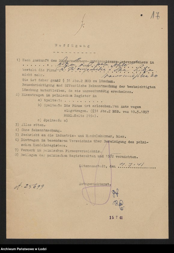 Obraz 19 z jednostki "Fajga Ruchla Kempińska, Nuta Zysia Ajbuszyc- wytwórnia trykotów"