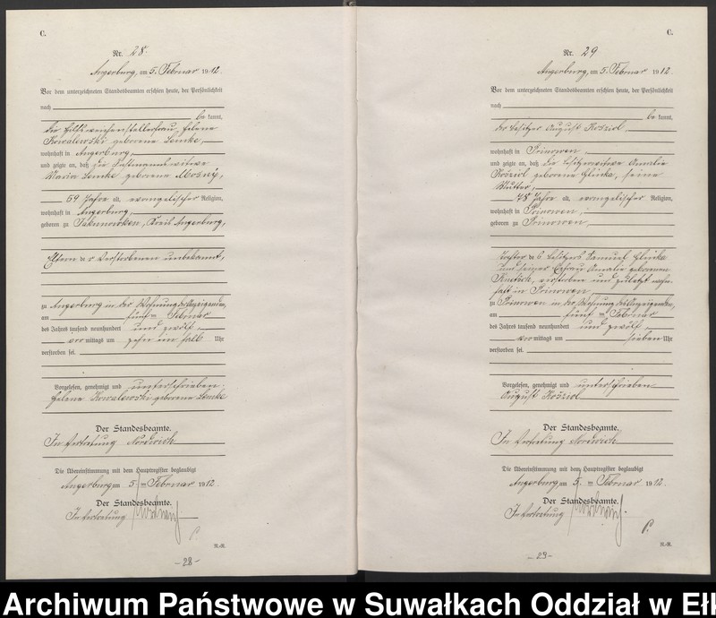 image.from.unit.number "[Sterbe-Register (Neben-Register) Standesamt Angerburg]"