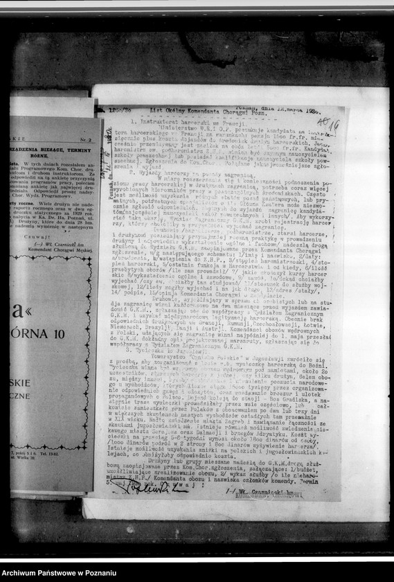 Obraz 20 z jednostki "Okólniki i rozkazy"