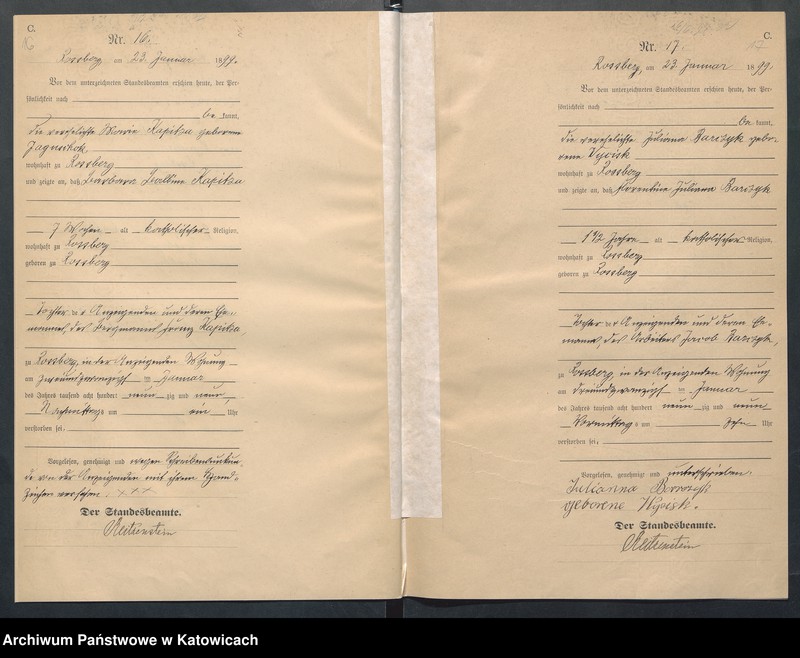 Obraz 12 z jednostki "Księga zgonów nr 1-409"