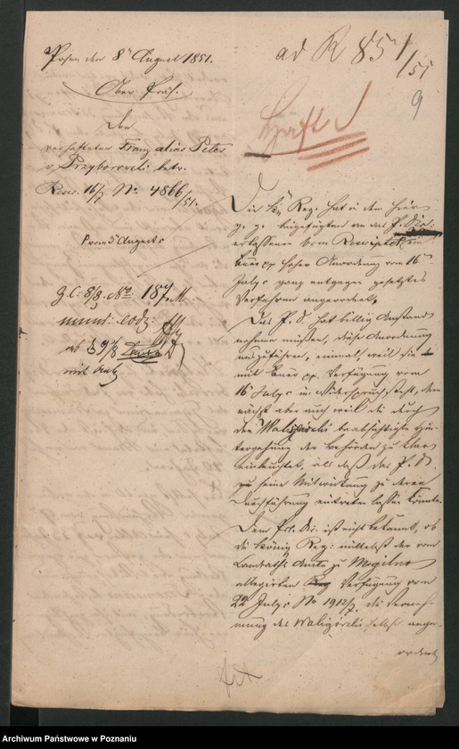 Obraz 13 z jednostki "A. betr. Franz von Przyborowski"