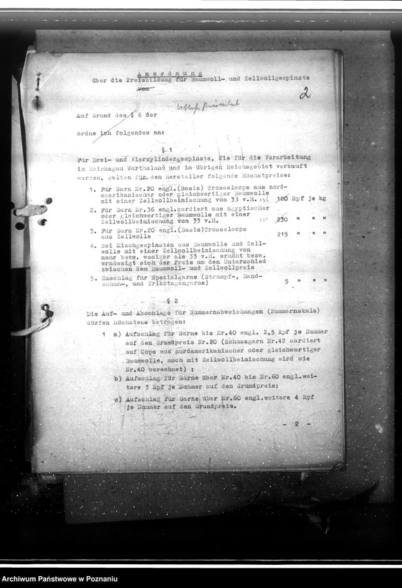 Obraz 6 z jednostki "Baumwell- und Zeollwollgespinnste. Preisbildung"