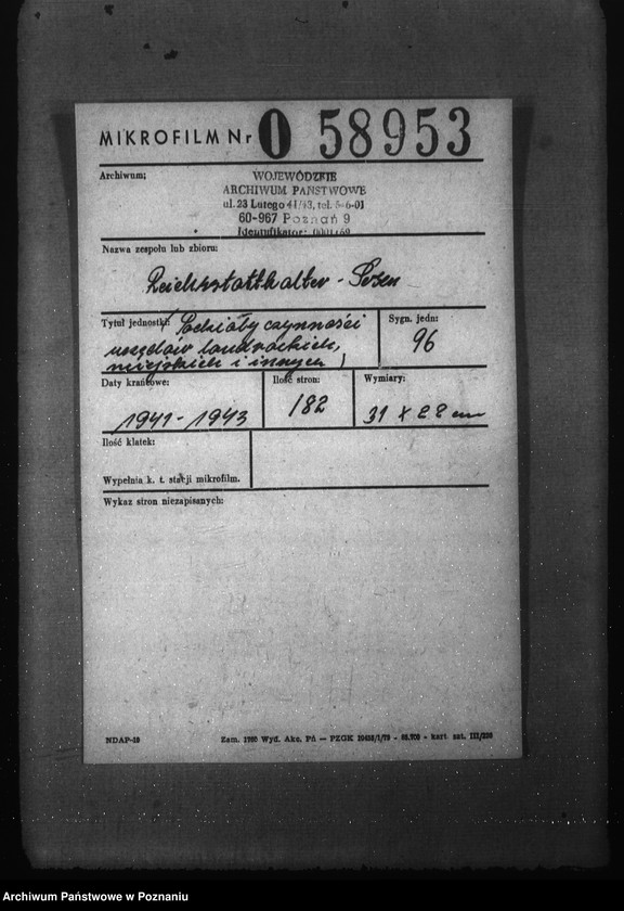 Obraz 2 z jednostki "Podziały czynności urzędników landrackich miejskich i innych"