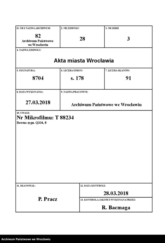 image.from.unit.number "Aufnahmebücher des früh. Kiserl. Kinderheims in Gräbschen"