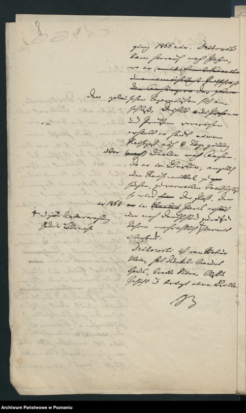 Obraz 11 z jednostki "A. betr. Miecislaus Dzikowski, Literat aus Dresden"