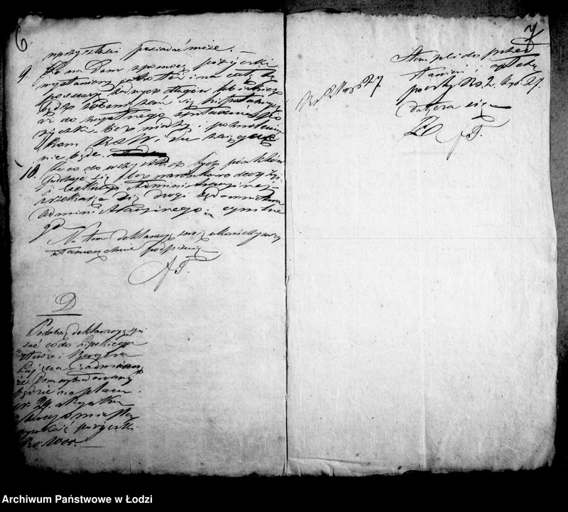 Obraz 9 z jednostki "Akta tyczące się pożyczki budowlanej Hersza Lipskiego i Lajzera Bergera"