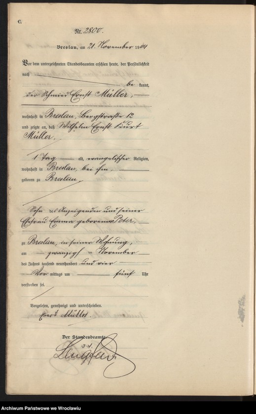 image.from.unit.number "Sterbe-Haupt-Register Breslau I 1904 Band 8"