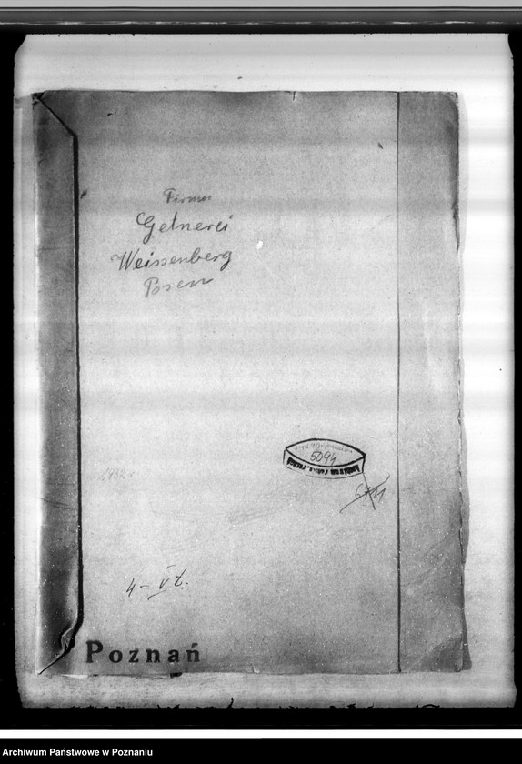 Obraz 4 z jednostki "Zatwierdzenie projektu zakładu przemysłowego ogrodnictwa A. Mielocha w Białej Górze powiat poznański"