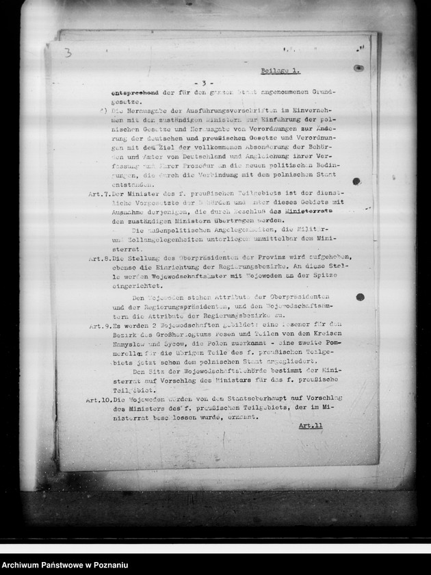 Obraz 7 z jednostki "Niemieckie tłumaczenia polskiej ustawy o tymczasowej organizacji byłej dzielnicy pruskiej"