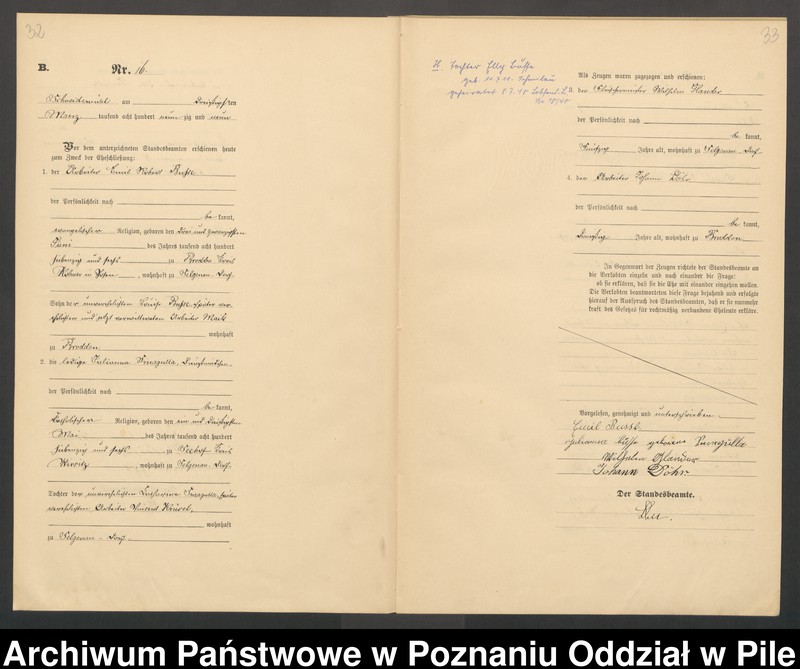 image.from.unit.number "Księga małżeństw"