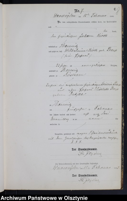 image.from.unit.number "Sterbe-Neben-Register Nr 1 - 49"