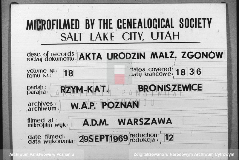 image.from.unit.number "Akta urodzeń, małżeństw i zgonu"