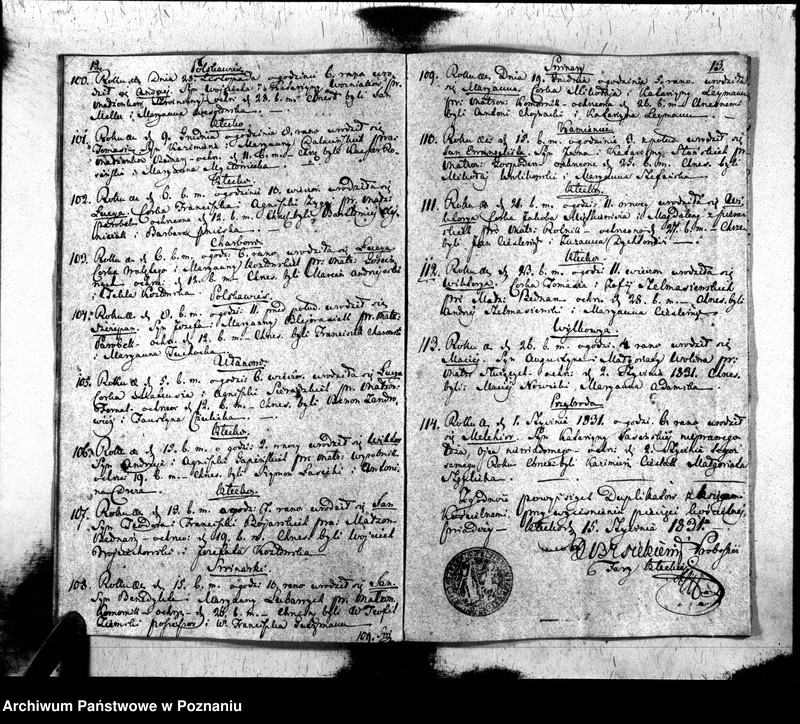 image.from.unit.number "Akta urodzonych, zaślubionych i zmarłych"