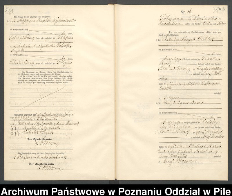 Obraz 18 z jednostki "Księga małżeństw"