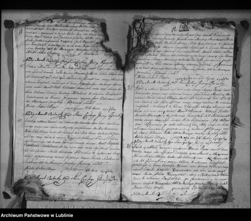 Obraz 9 z jednostki "Księga urodzeń, małżeństw i zgonów"