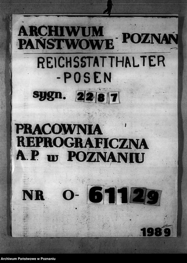 Obraz 1 z jednostki "Errichtung von Tierkörperbeseitigungsanstalten, hier: Posen"