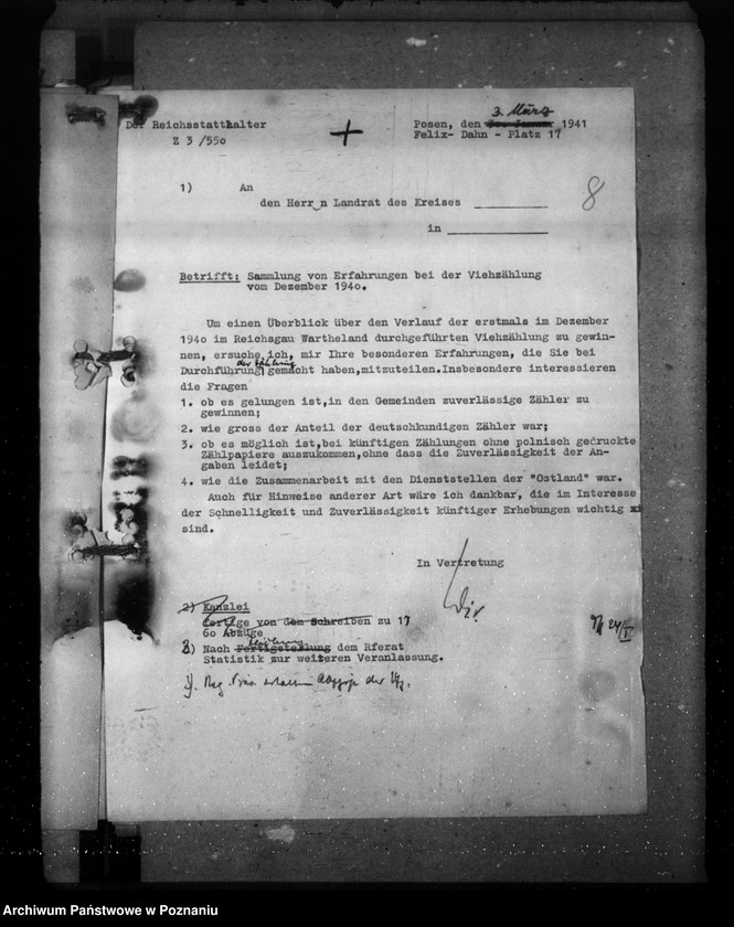 Obraz 12 z jednostki "Erfahrungen bei der Viehzählung"