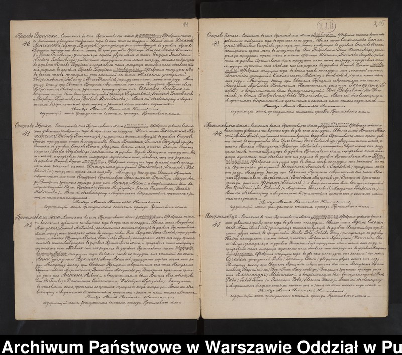 image.from.unit.number "Akta urodzeń, małżeństw i zgonów"