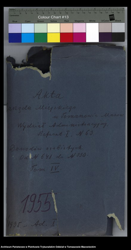 Obraz 2 z jednostki "Dowodów osobistych od nr 641 do 830. Tom IV"